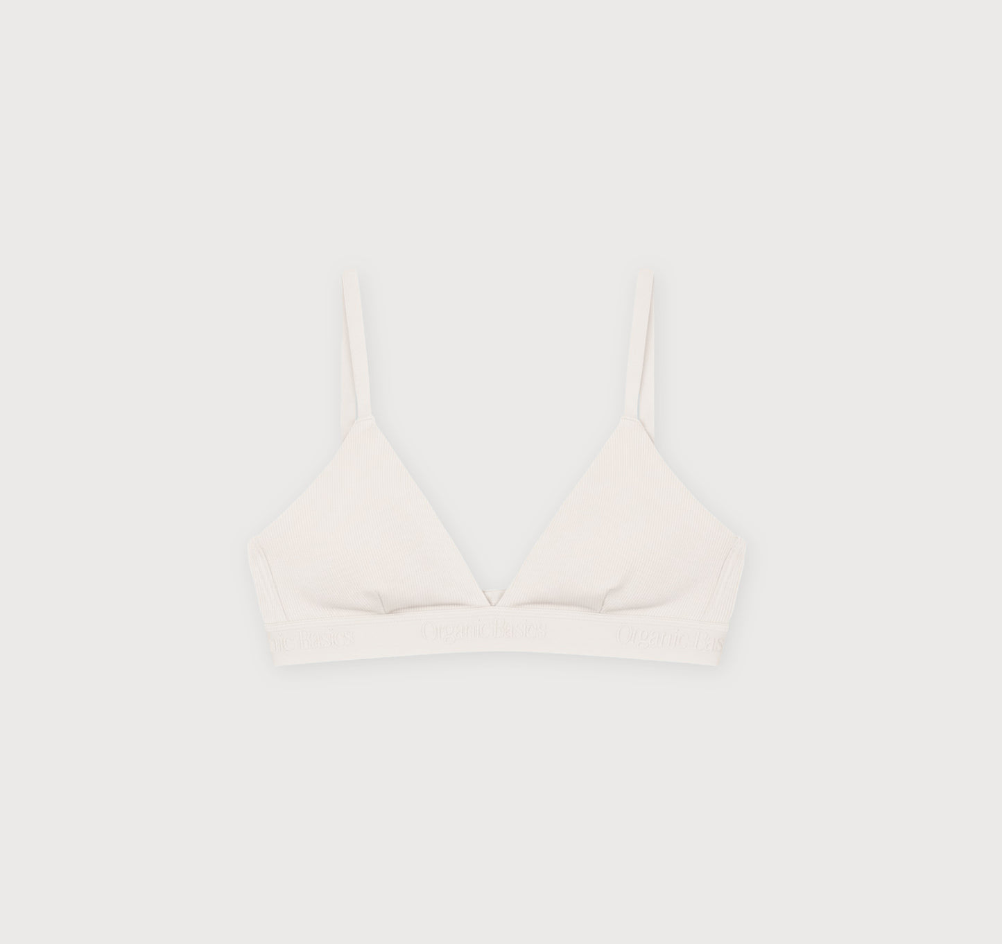 Core Rib Triangle Bralette